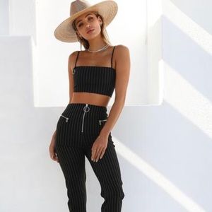 Tiger Mist Norah pinstripe trouser
